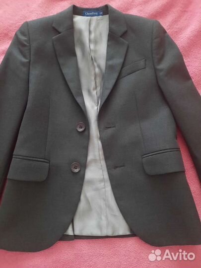 Пиджак школьный для мальчика 128
