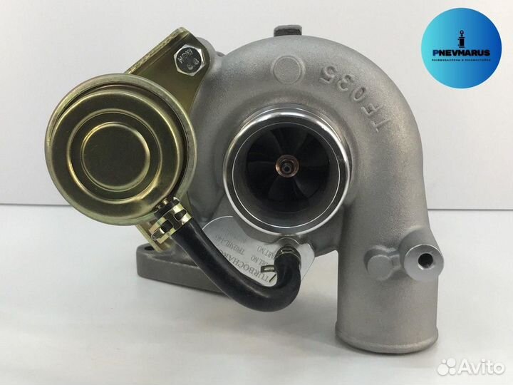 Новая Турбина Митсубиши 4M41 масло + вода