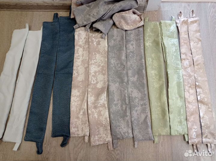 Завязки, подхваты, прихваты для штор