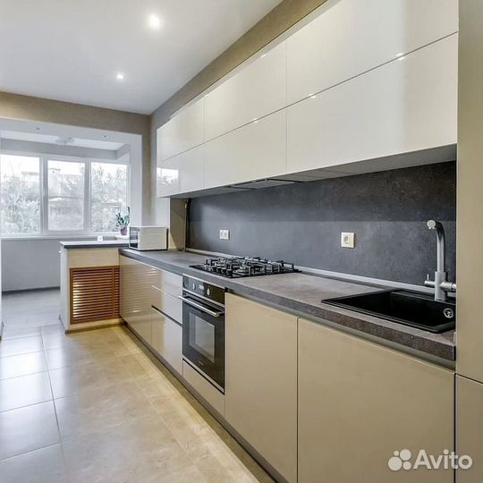 Кухонный гарнитур прямой на заказ