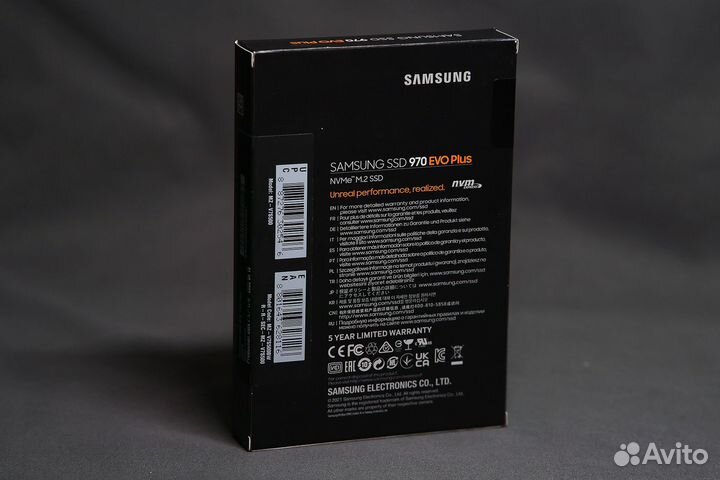 Внутренний SSD Samsung 970 EVO Plus M.2 500GB