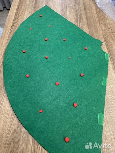 Елка из фетра