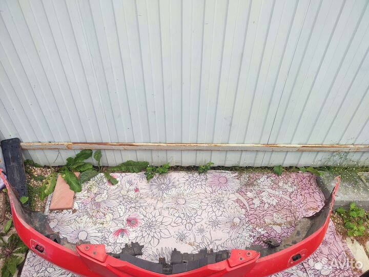 Передний бампер мазда 3 бк хэтчбек спорт