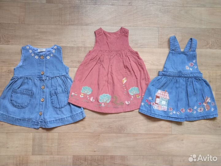 Платье Next лонгслив лосины боди шорты 62-68