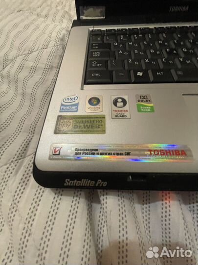 Ноутбук toshiba satellite pro