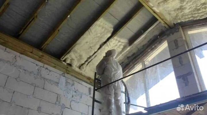 Утепление ангара пенополиуретаном (ППУ)