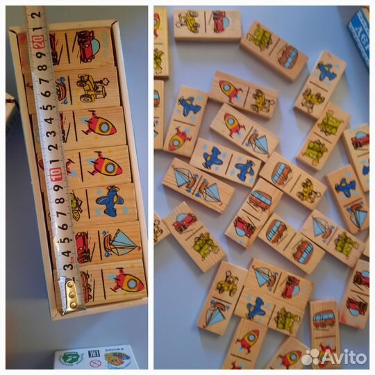 Развивающие деревянные игрушки Томик