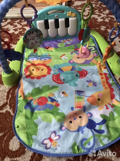Развивающий коврик с пианино