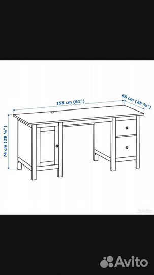 Письменный стол IKEA хэмнес