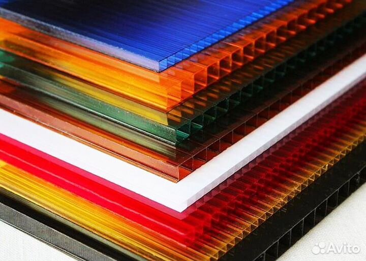 Поликарбонат сотовый 6 мм