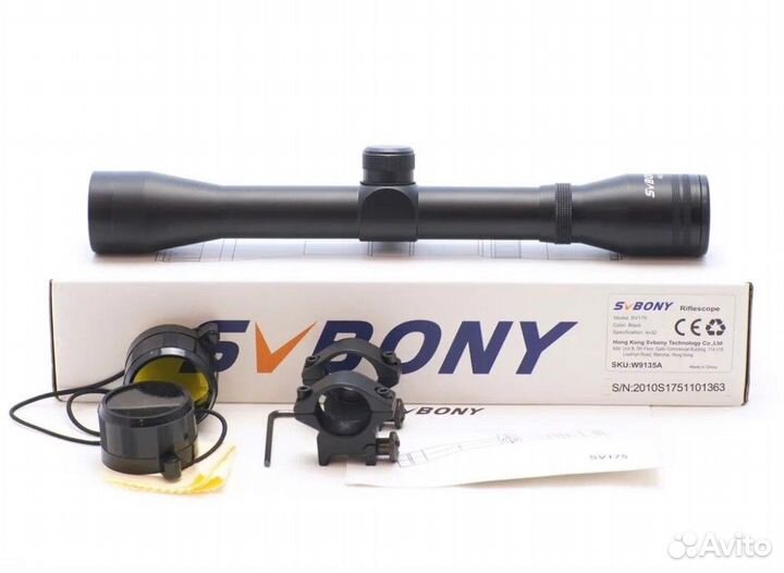 Прицел svbony оптический 4x32 (SV175)