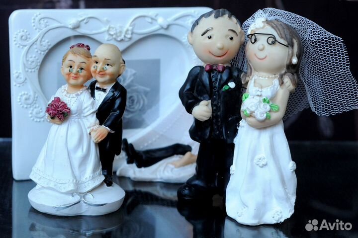 Свадебная фигурка на торт