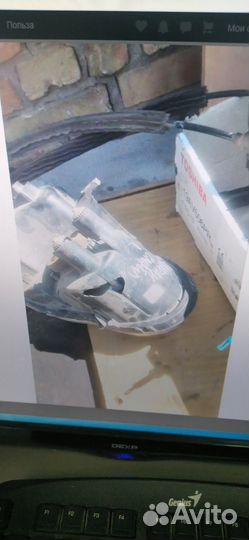 Фара правая lifan smily дефект