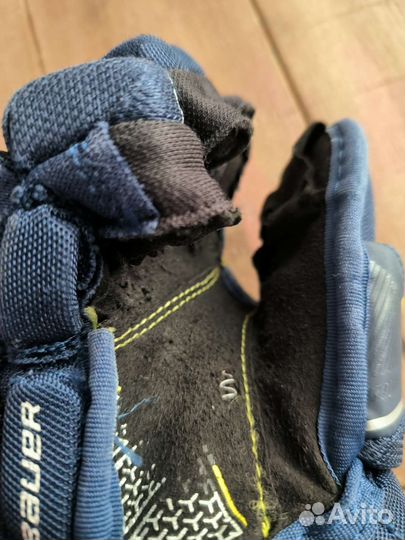 Перчатки хоккейные bauer supreme ultrasonic YTH S2