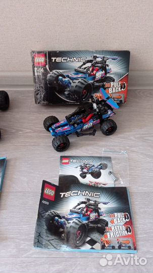 Lego technic 9 наборов