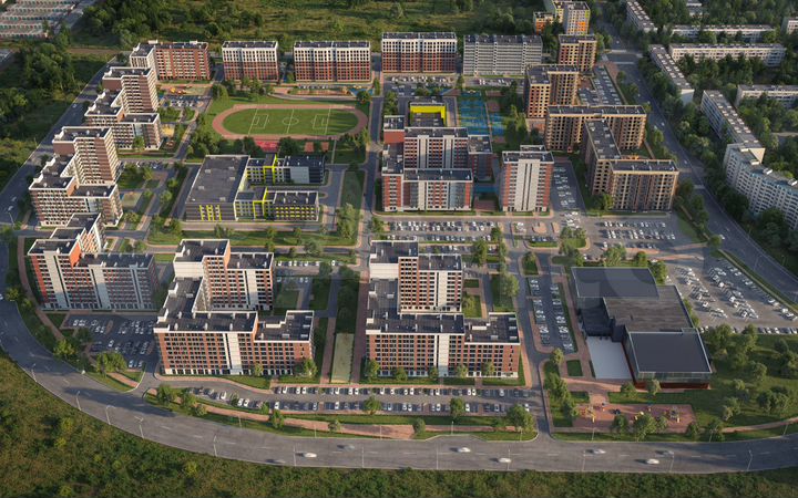 3-к. квартира, 74,3 м², 6/9 эт.