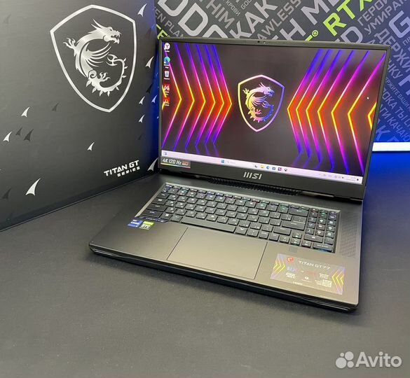 MSI Titan GT77 RTX3080ti-175w/i9-12900HX/64/2
