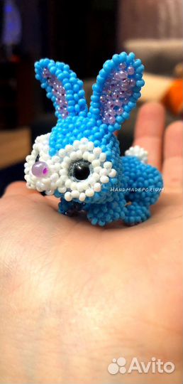 Заяц из бисера