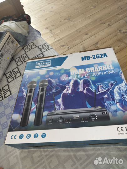 Радиосистема на два микрофона Xline MD-262A-B
