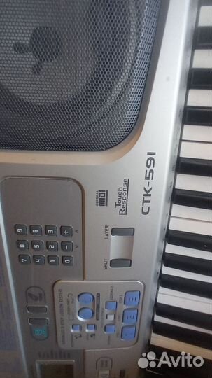 Синтезатор casio CTK 591