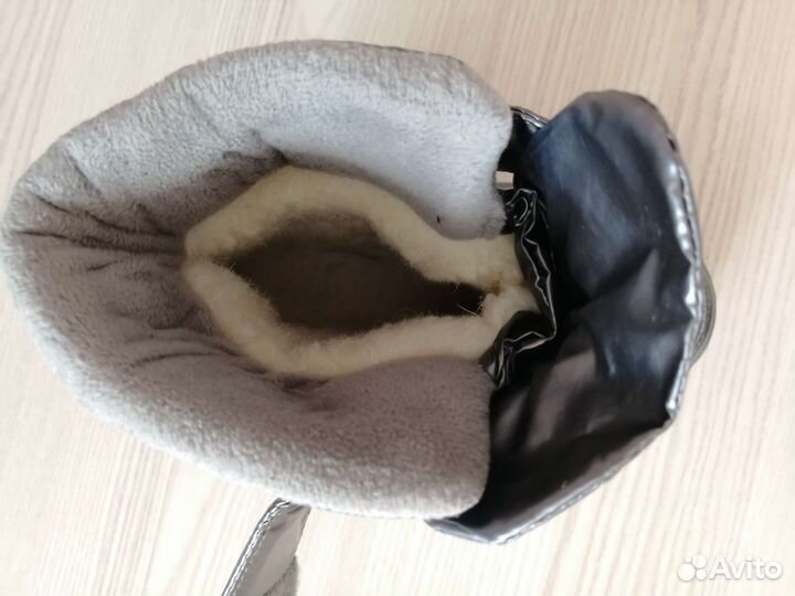 Зимние ботинки для девочки, р 27