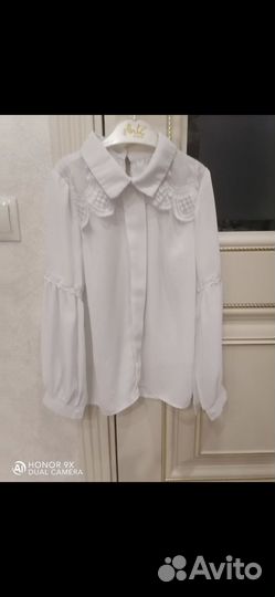 Красивые школьные блузки