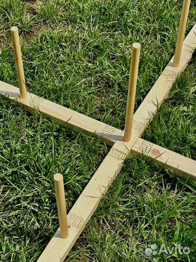 Игра большая уличная Кольца, кольцеброс