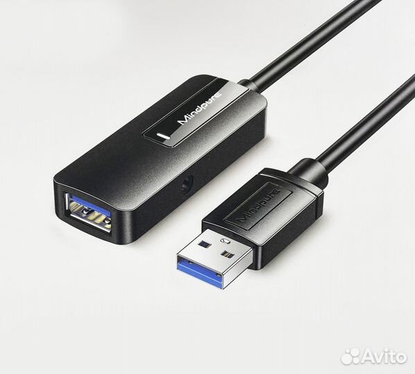 Кабель Mindpure Удлинитель USB AM - AF USB3.0 10м