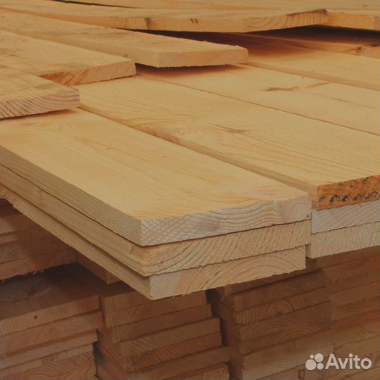 Шлифованные доски лиственницы 50x135 мм, для профессионального использования