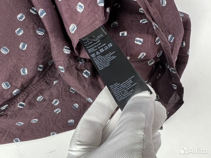 Allsaints рубашка из вискозы