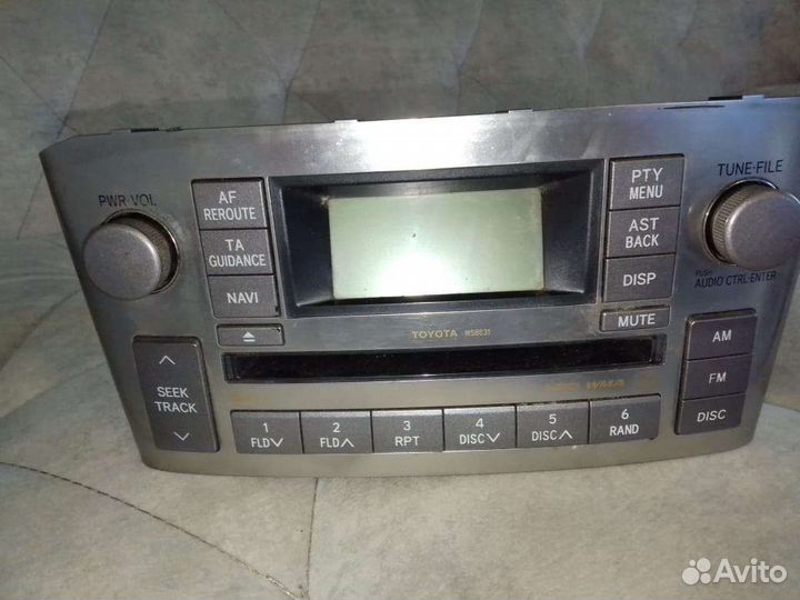 Штатная магнитола тойота авенсис т250