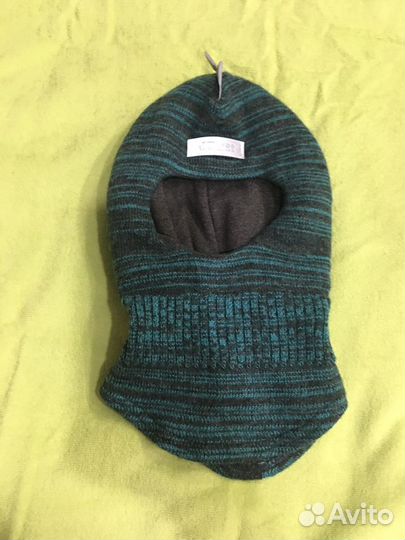 Шапка шлем зимний для мальчиков 47 49