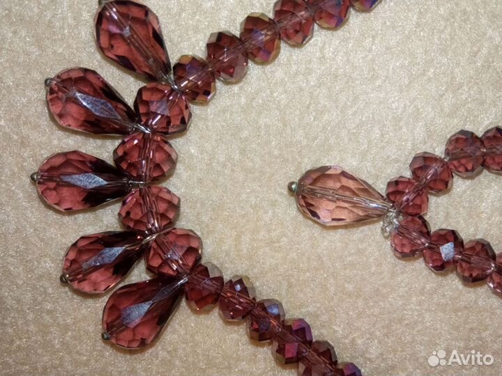 Ожерелье из бусин бу