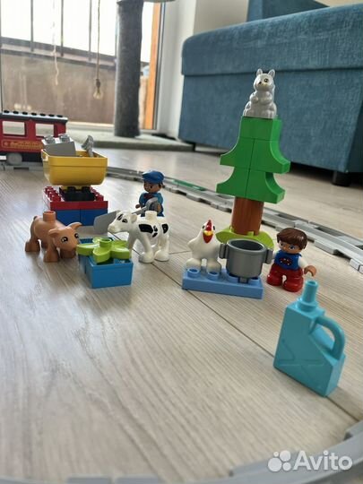 Lego duplo железная дорога