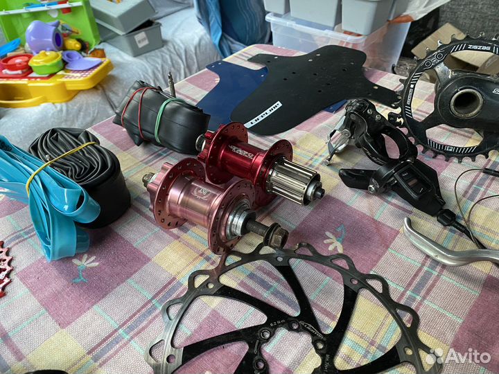 Запчасти на велосипед shimano sram велосипедные