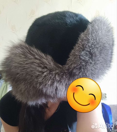 Шапка норковая женская