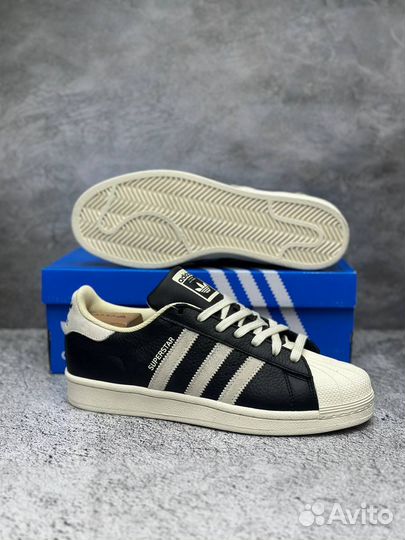 Кроссовки adidas superstar черные