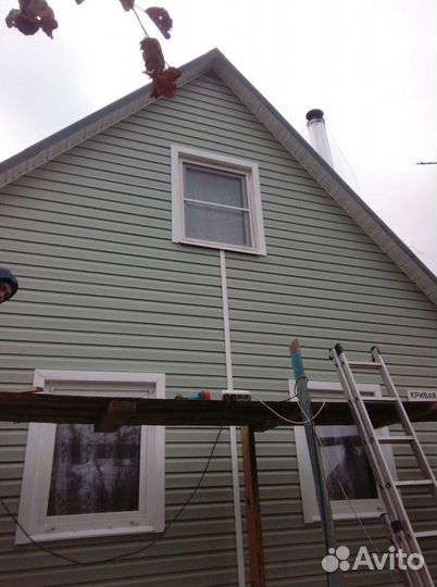 Монтаж сайдинга, фасадные работы, обшивка домов