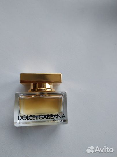 Dolce gabbana the one оригинал