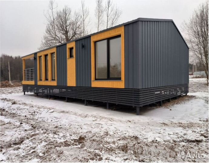 Всесезонный дом на дачу, теплый 75 м кв Артикул аф-1038