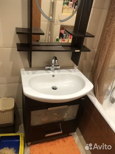 Тумба для ванной с раковиной