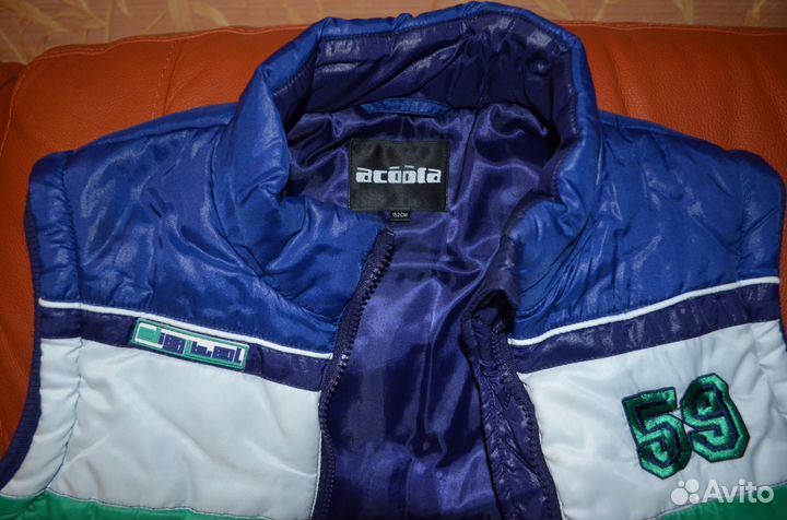 Утепленный жилет весна/осень Acoola