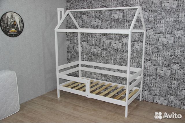 Детская кровать Домик Классика (к)