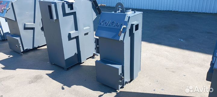 Котел твердотопливный