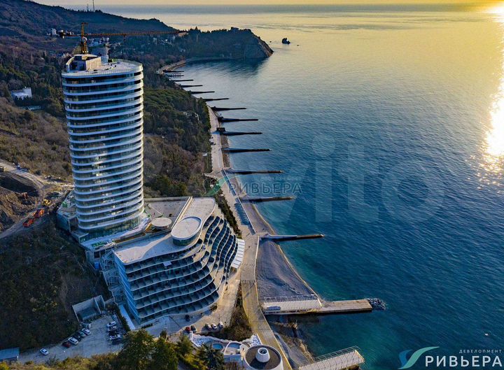 1-к. апартаменты, 96,4 м², 1/23 эт.