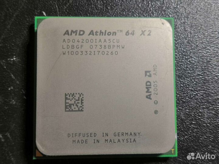 Процессоры intel и AMD