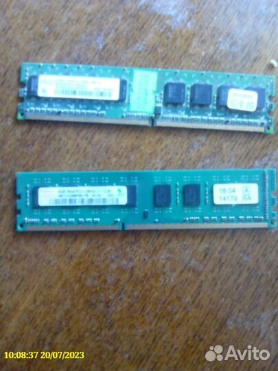 Оперативная память ddr3 8Gb и ddr2 512 Mb