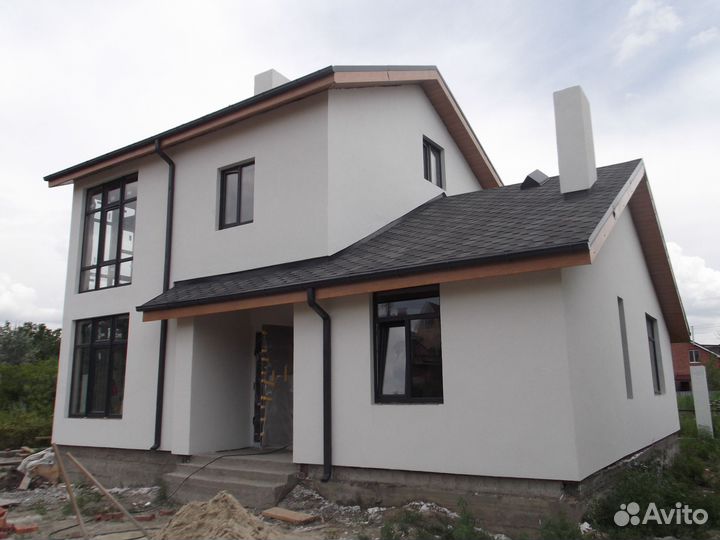 Мокрый фасад, штукатурка теплоизоляция