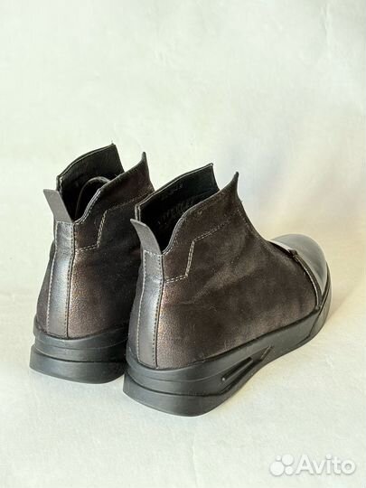 Ботинки женские утеплённые размер 38
