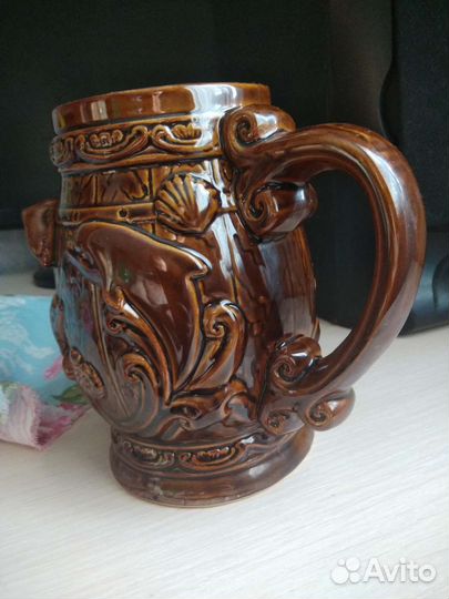 Пивная кружка керамическая